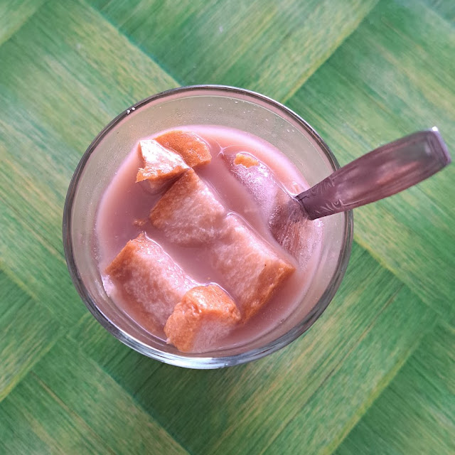 Es Plered Roti Coklat