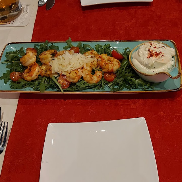 Vorspeisen Garnelen Mit Knoblauch Majo