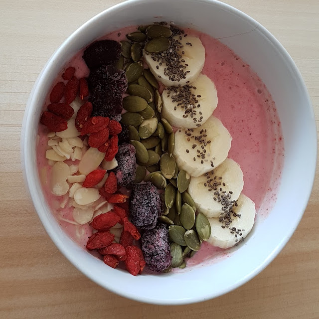 Dragon Bowl of Fruit Smoothies