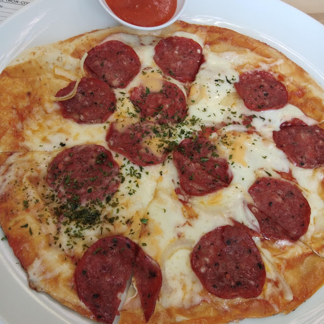 Beef Pepperoni Pizza