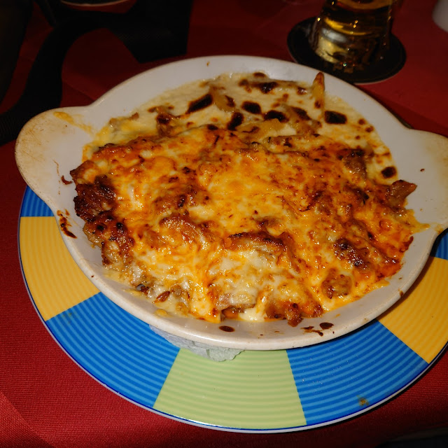 Gyros Überbacken Mit Kretanischen Kartoffeln Statt Reis
