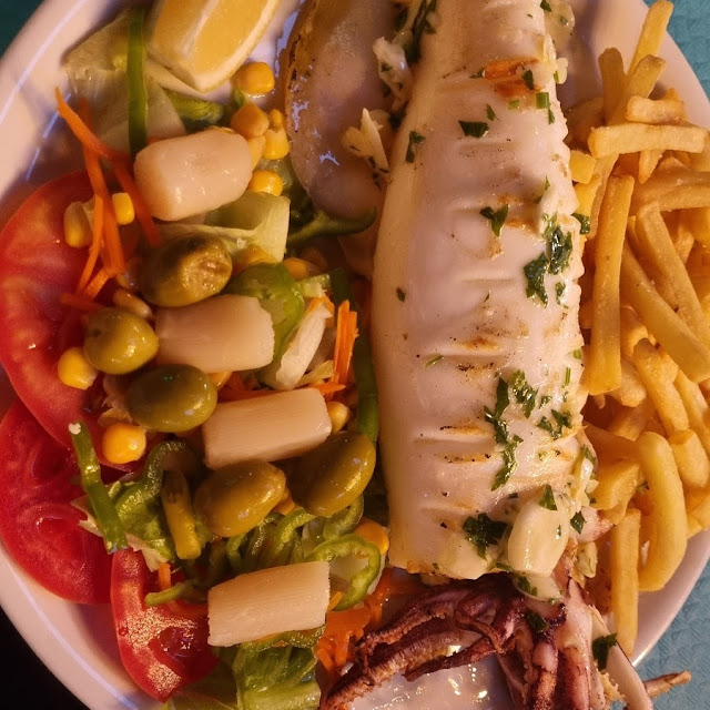 Calamar A la Plancha