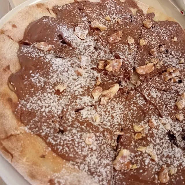 Pizza de Nutella
