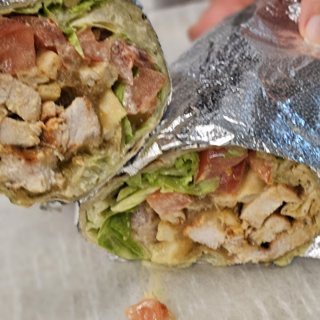 Zippy Fried Chicken Wrap