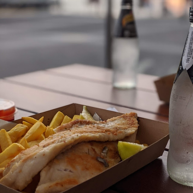 Grilled Flake and Chips