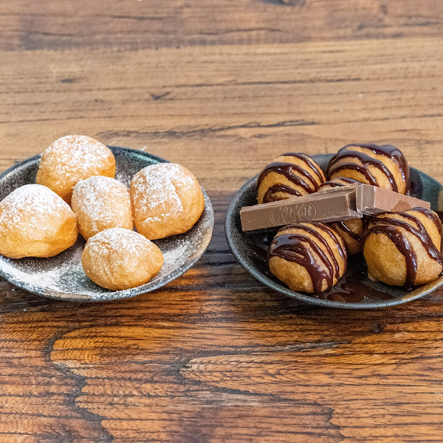 Homemade Mini Greek Donuts
