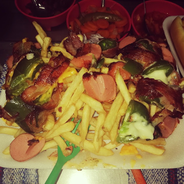 Salchipapa Rellena