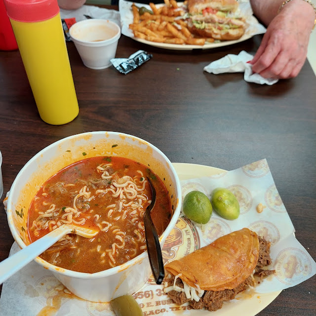 Birria Ramen and Birria Tacos