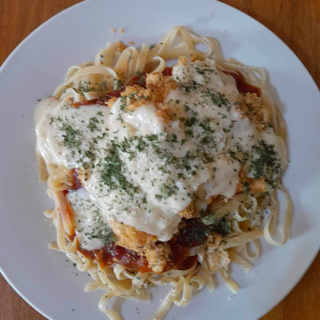 Chicken Parmigiana Pasta