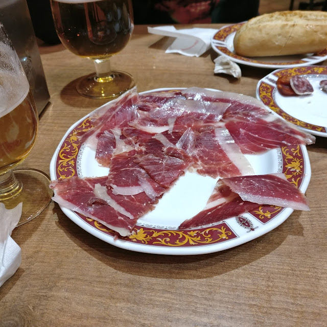 Tapa de Jamón Ibérico Y Queso