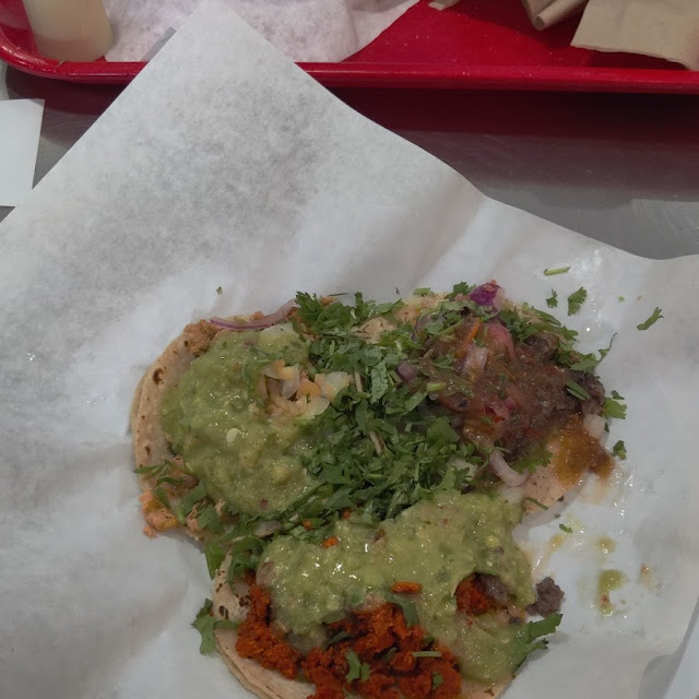 Two Carne Asada Gringas and One Campechana Gringa