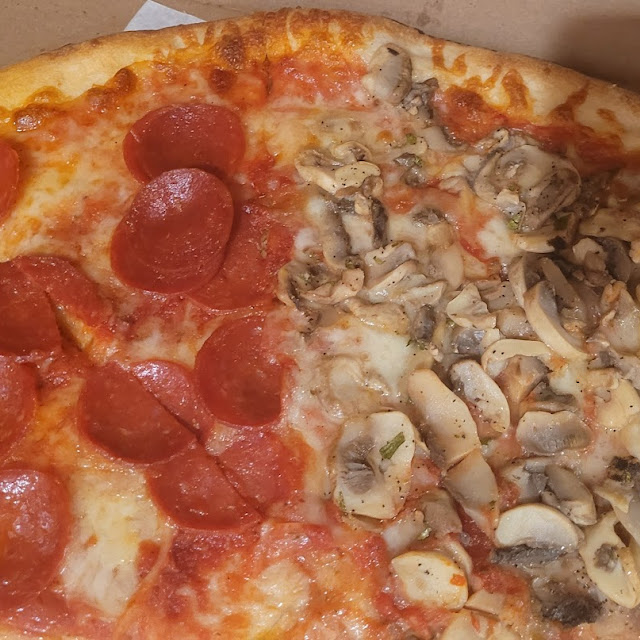 Pepperoni Pizza Mushrooms Pizza
