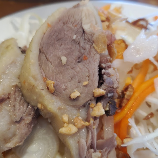 Duck Salad with Noodle Soup
