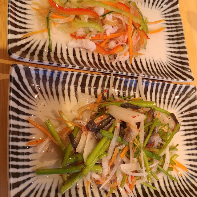 Sashimi Vegetable with Hot Sauce