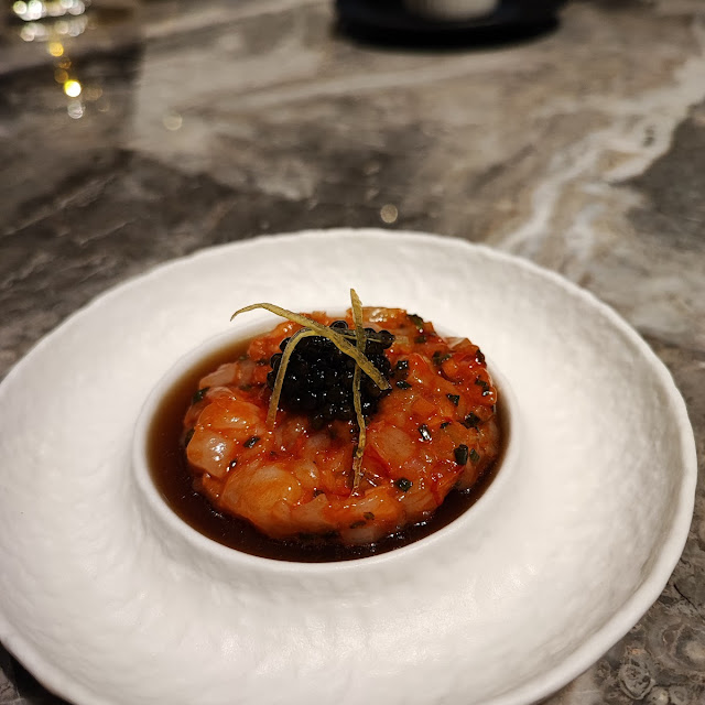 Red Prawns Tartare