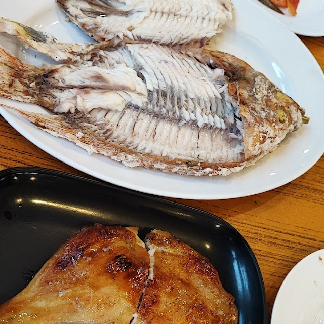 Fried White Sapper Fish