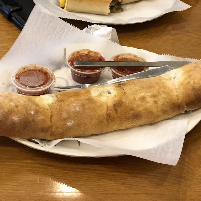 Steak Stromboli Deluxe