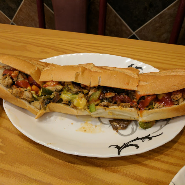 Chicken Cheese Steak Deluxe