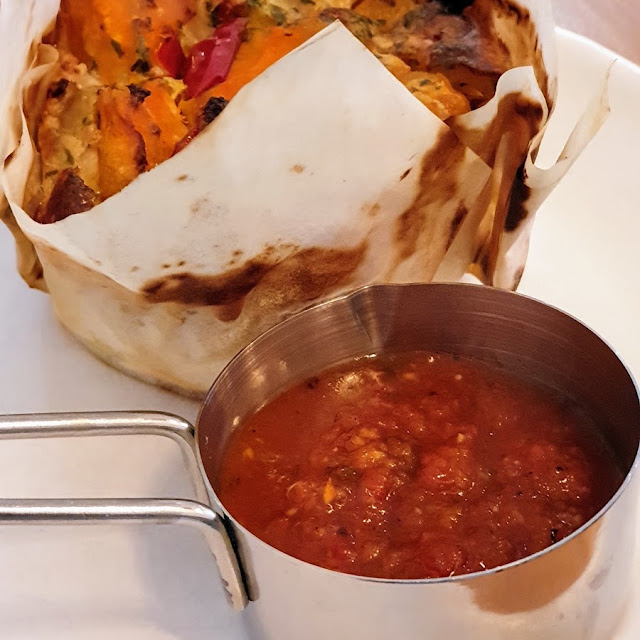 Vegetable Frittata and Salsa