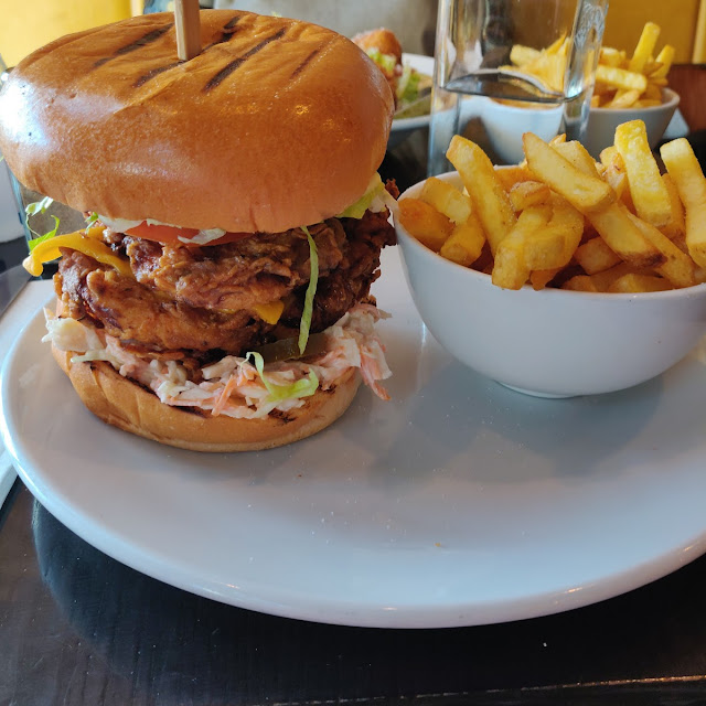 Duende Buttermilk Chicken Burger