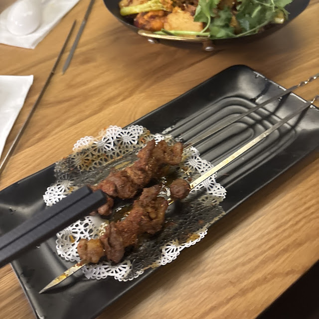 lamb skewers five 羊肉串