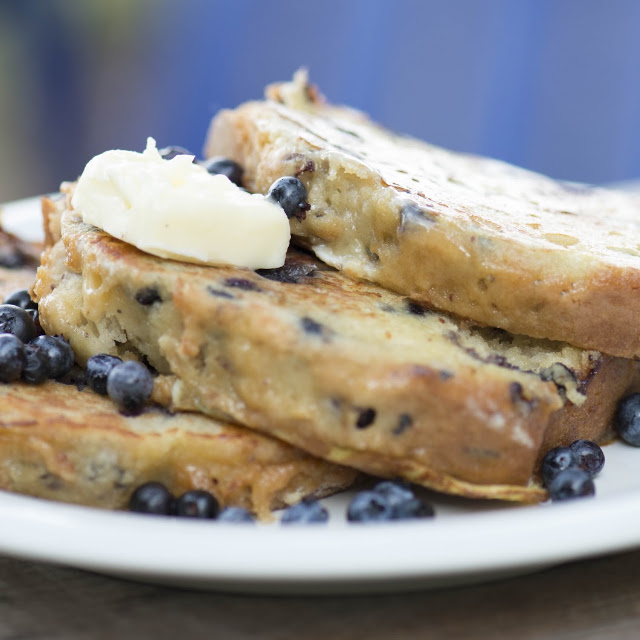 Blueberry Pancake Platter