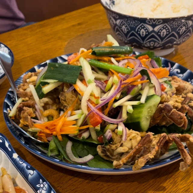 Soft Shell Crab Salad