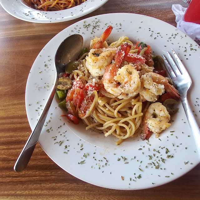 Pasta and Prawn Pasta