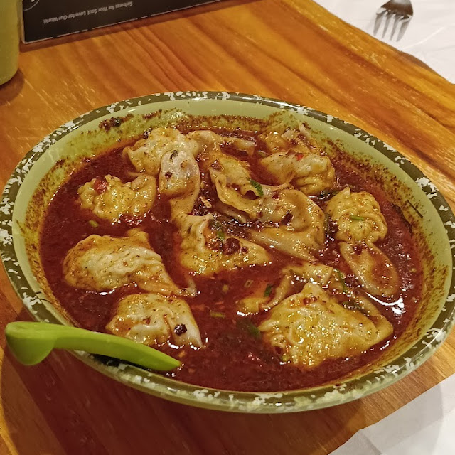 Extra Spicy Chicken Wonton Soup