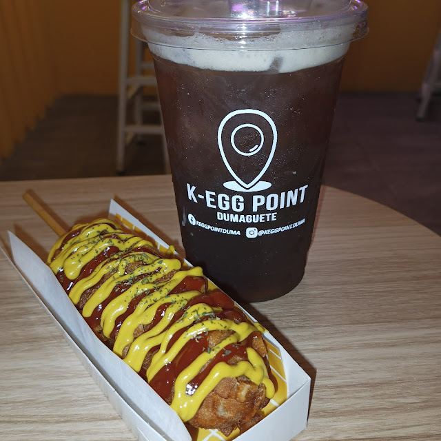 Potato Corndog Lemon Iced Tea