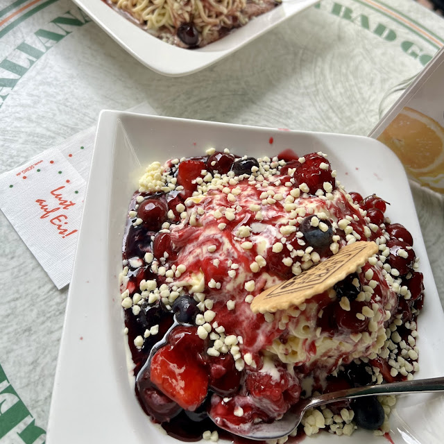 Spaghetti Eis Ai Frutti Di Bosco