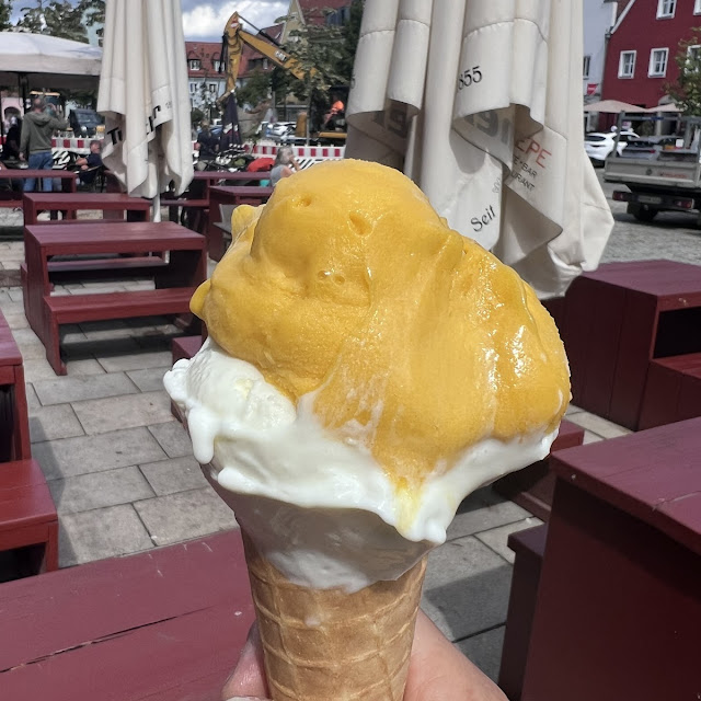 Mango Kokosnuss Milcheis