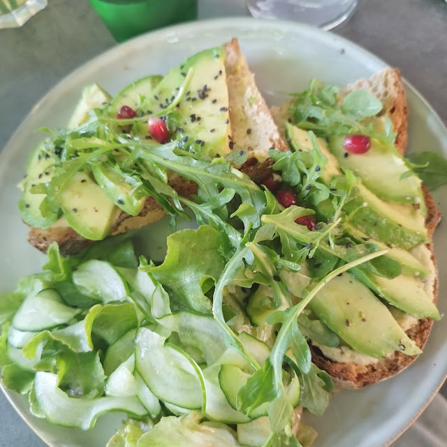 Vegan Avocado Toast with Poached Egg