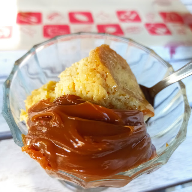 Flan Con Dulce de Leche