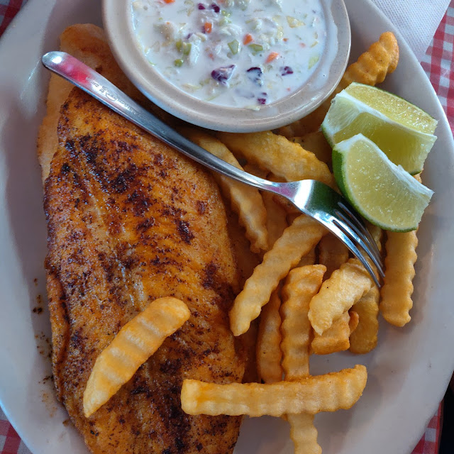 All You Can Eat Blackened Fish