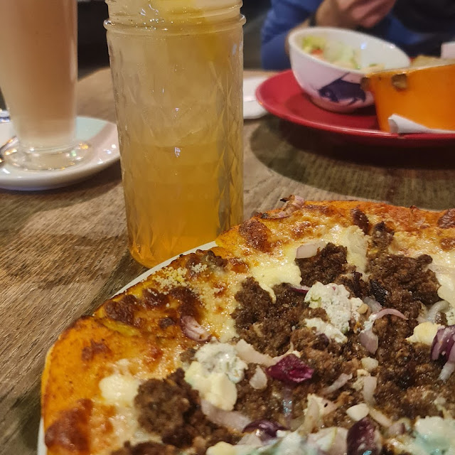 Turkish Lamb Pizza