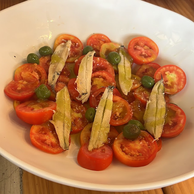 Tomate Aliñao Con Malva - Tuna&Tomatoes Salad