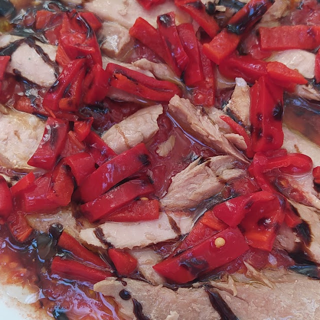Ensalada de Ventresca Y Pimientos