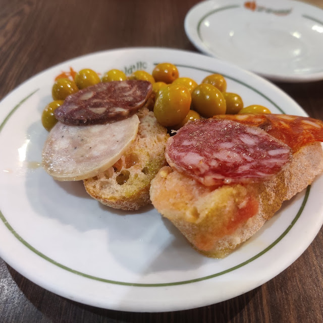 Iberian Ham and Cheese