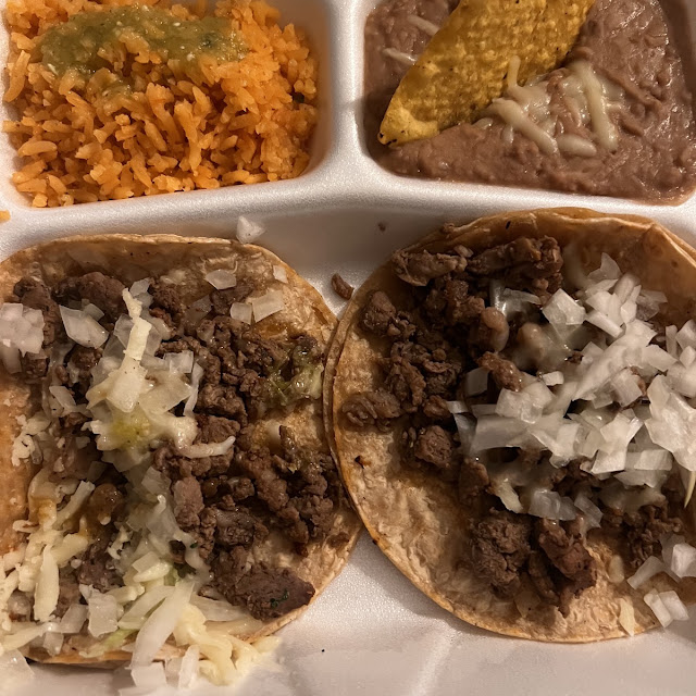 Tacos with 2 Meats