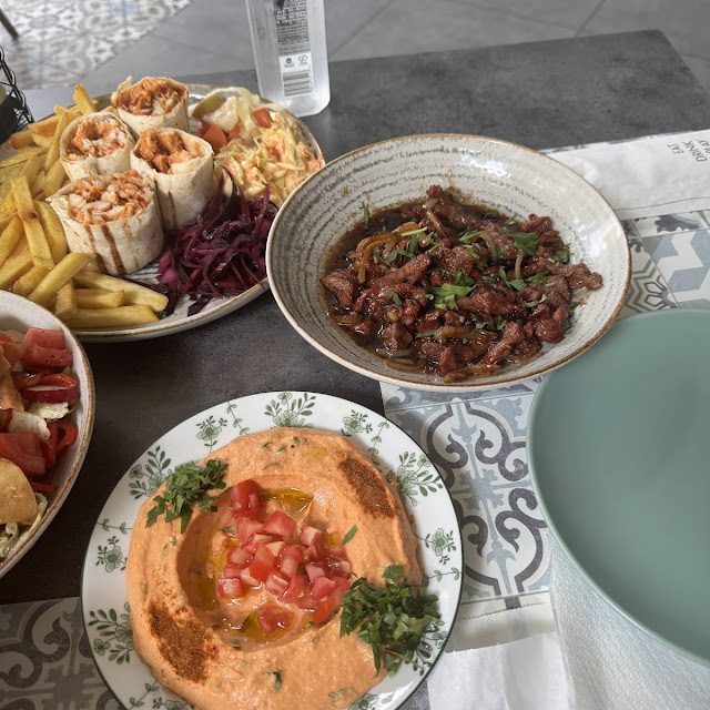 Hummus and Meat