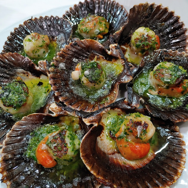 Zamburiñas A la Plancha