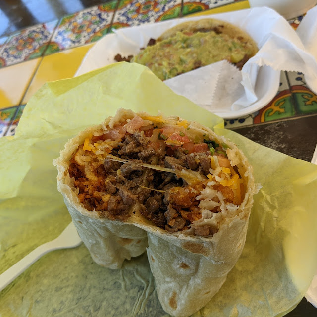 California Burrito with Hash Browns