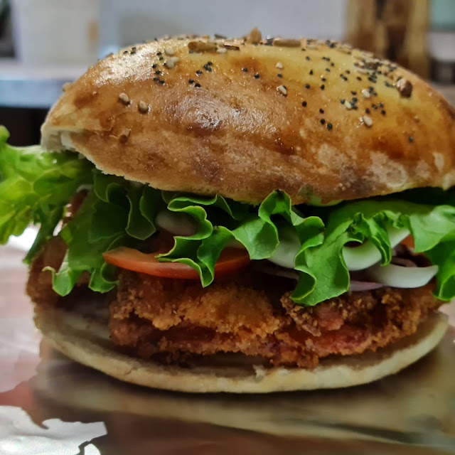 Hamburguesa de Pollo Crujiente