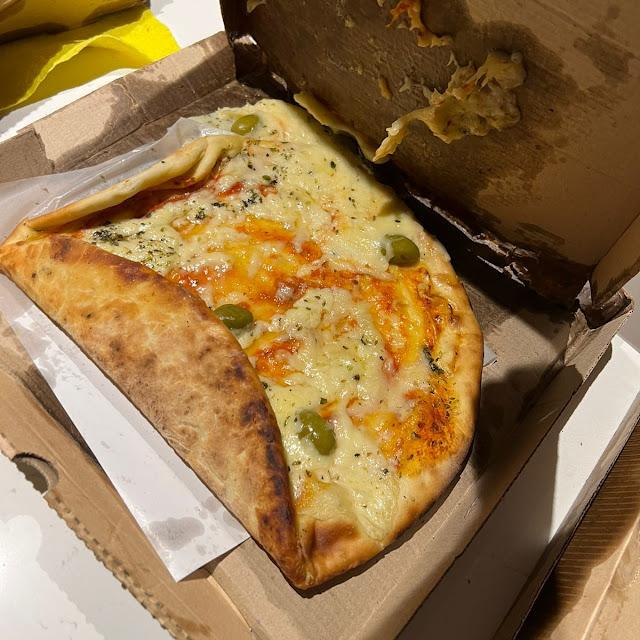 Desastre de Pizza Así la Entregan