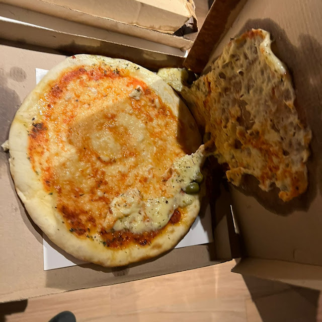 Desastre Como Entregan la Pizza