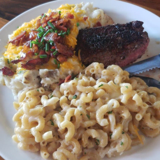 Potatoes Mac and Cheese