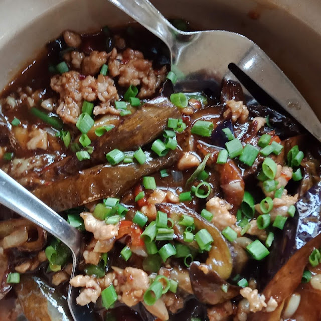 Eggplant in Garlic Sauce