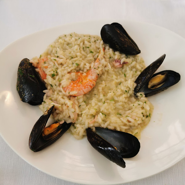 Isotto Con Gamberi E Funghi Porcini