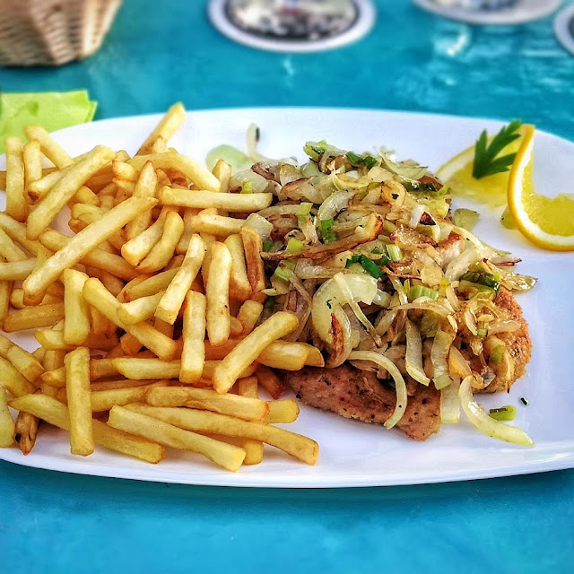 Zwiebelschnitzel